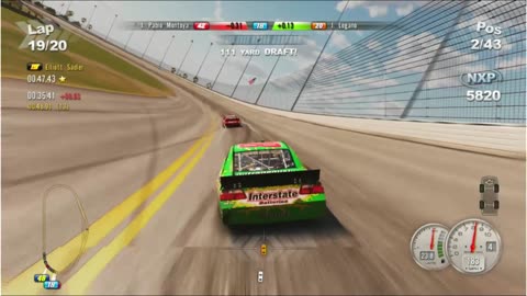 Last 3 Laps of the Daytona 500 (NASCAR '11 The Game )