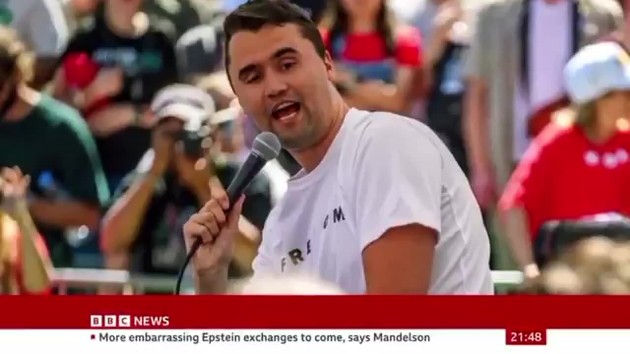 BBC UK Report on Charlie Kirk.BBC are sick.