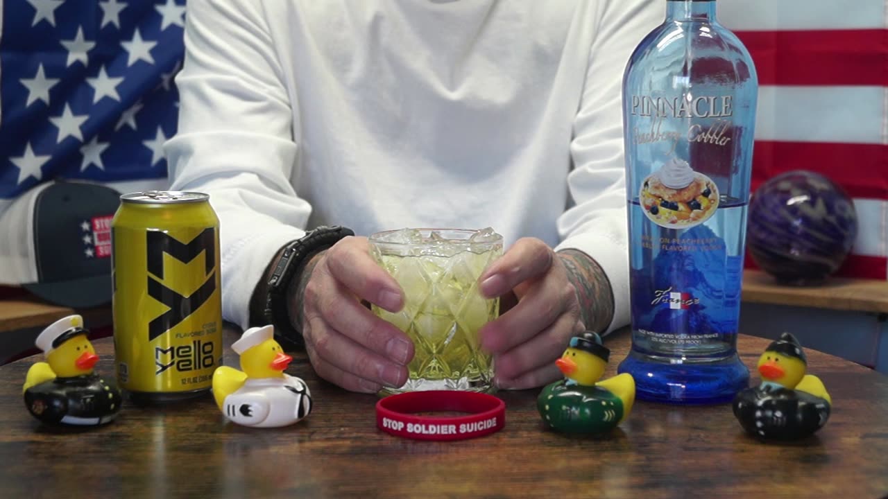 Frank Edwards - Pinnacle Peachberry Vodka & Mello Yello