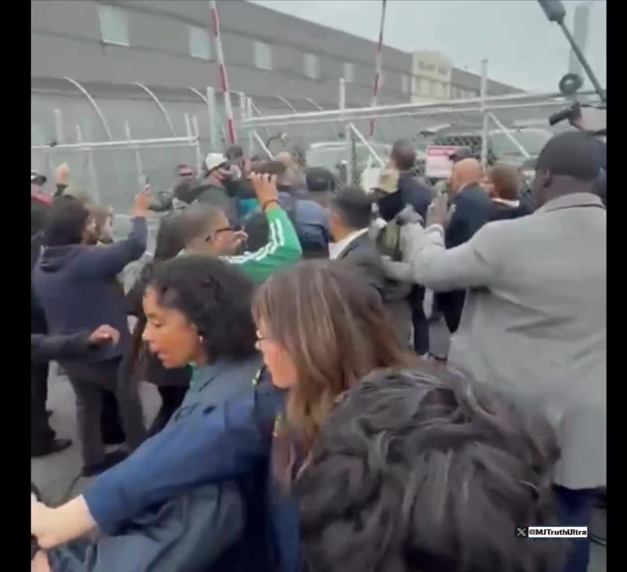 ARRESTED! Dem Newark Mayor Ras Baraka Tried breaking into ICE Illegals Facility