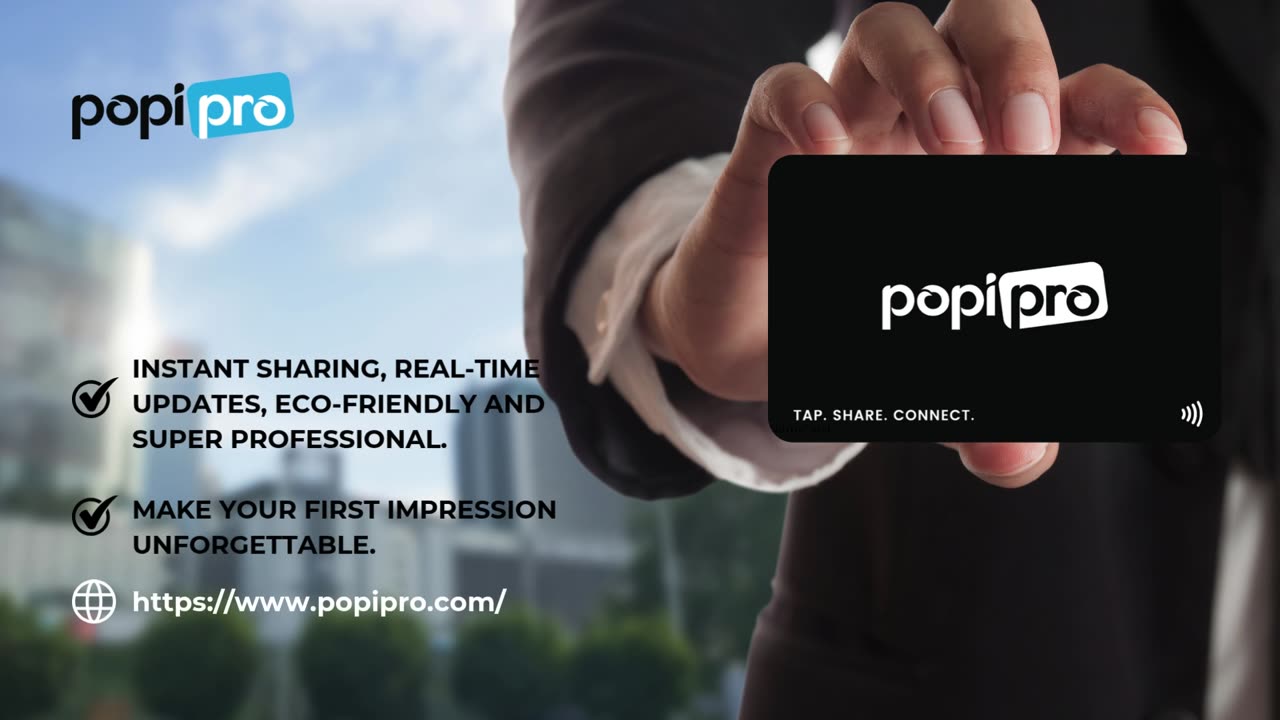 Create Your Virtual Business Card with Popipro Today
