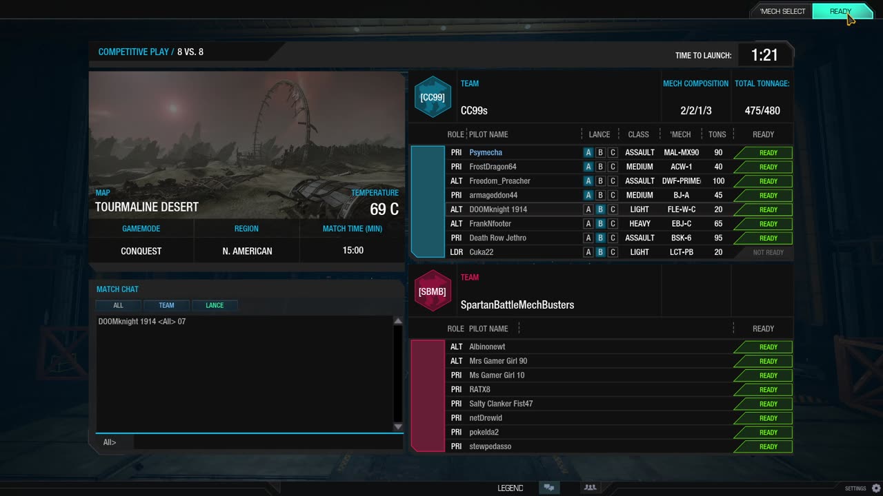 mech warrior online ( legends )