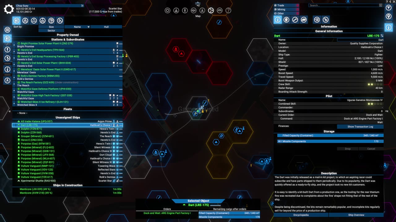 X4 Foundations 42 : starting The Envoy mission chain