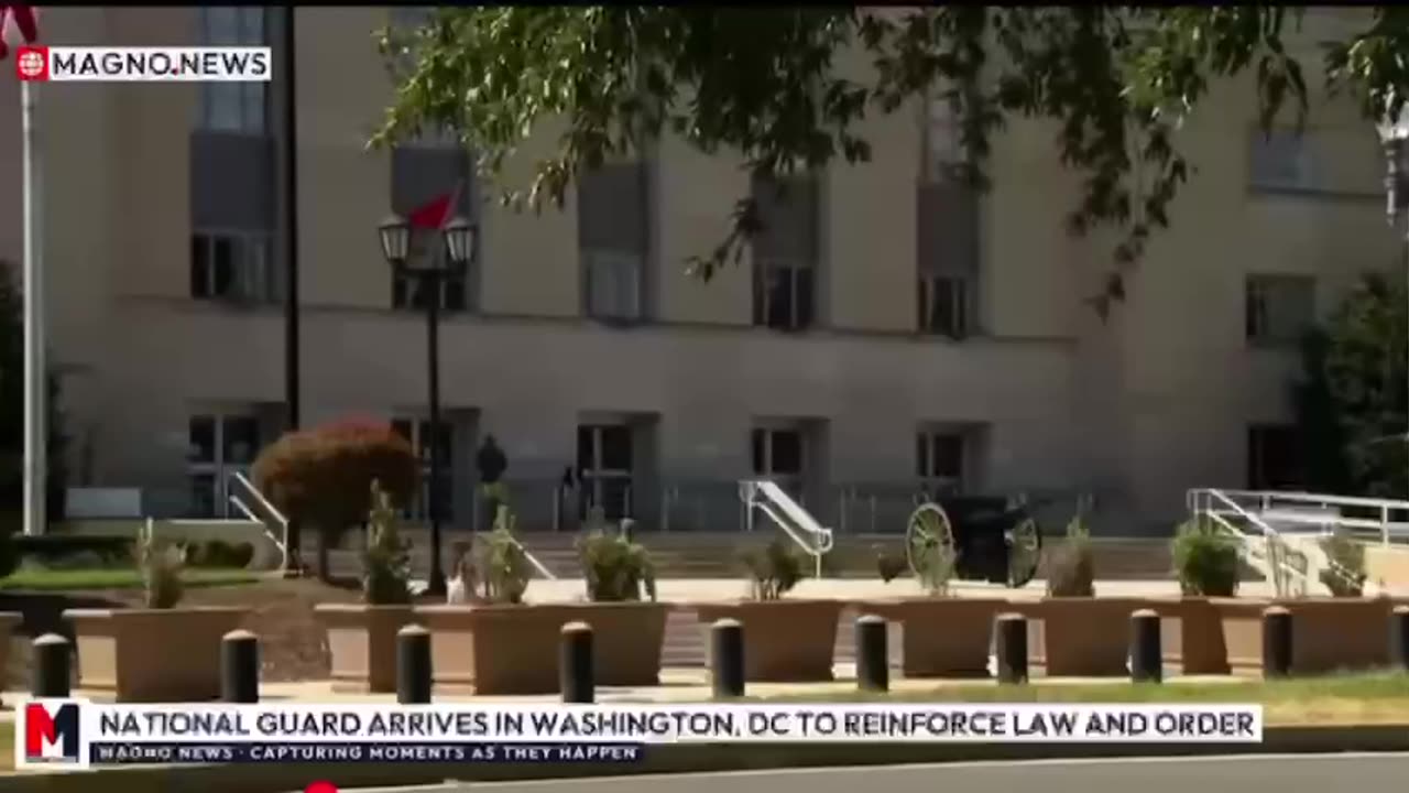 National Guard arrives in Washington DC