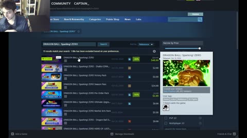 Tutorial For How To Download The Dragon Ball Sparking! Zero Video Game On Steam