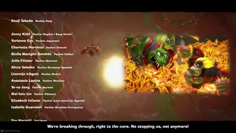 Donkey Kong Bananza Pauline Full Song 4K