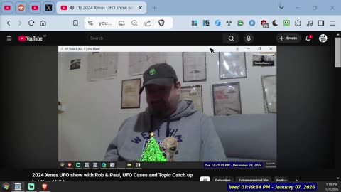 Rob Farmer UK UFO investigator talks about his Alien Encounters during the night 15min clip only