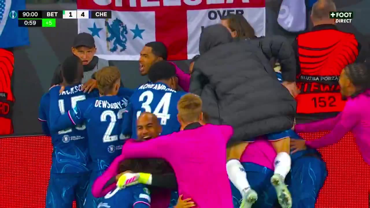 GOAL | Chelsea 4-1 Real Betis | Caicedo