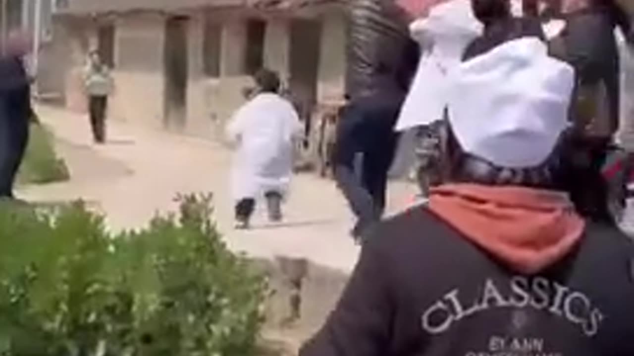 Chinese funeral fight