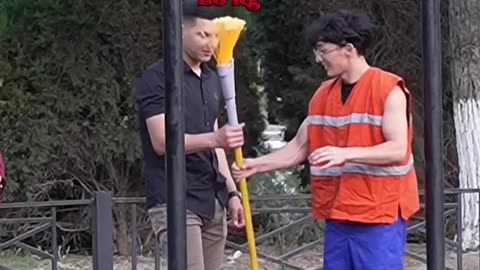 Cleaner Prank With Girl