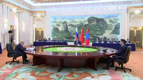 В Пекине проходит встреча Владимира Путина с Председателем КНР