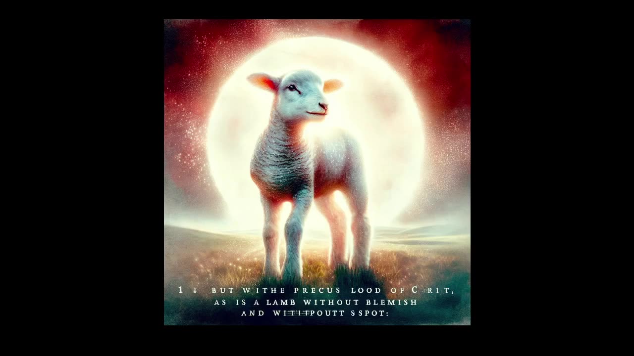 The Bitter Sweet: The Blood of the Lamb of Yahweh.