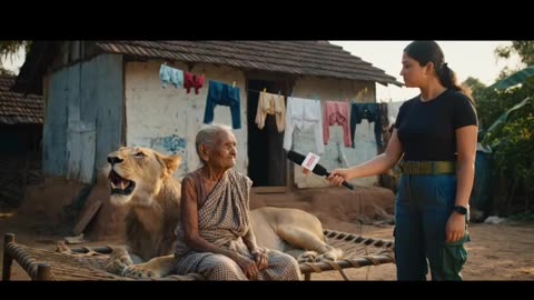 Living with lion 🦁 😱😱😱