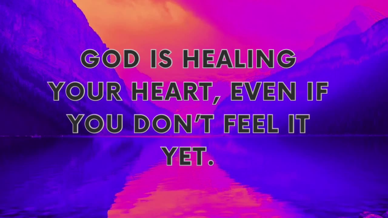 He’s Healing You—Even Now