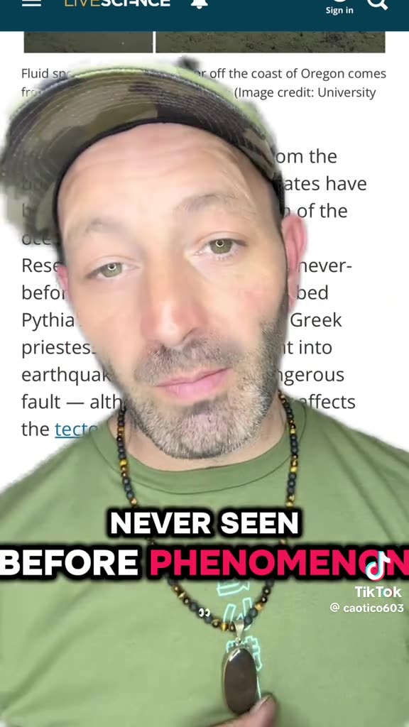 WHAT’S GOING ON IN THE PACIFIC OCEAN? AN UNDERWATER VOLCANO IS ABOUT TO ERUPT