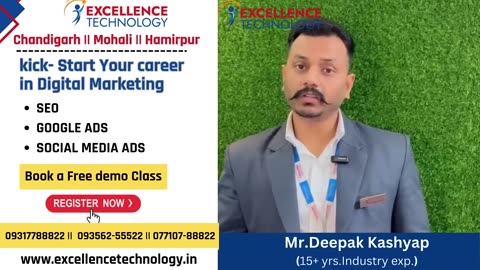 Digital Marketing || CAREER GUIDANCE || Enhance skills with Excellence Technology