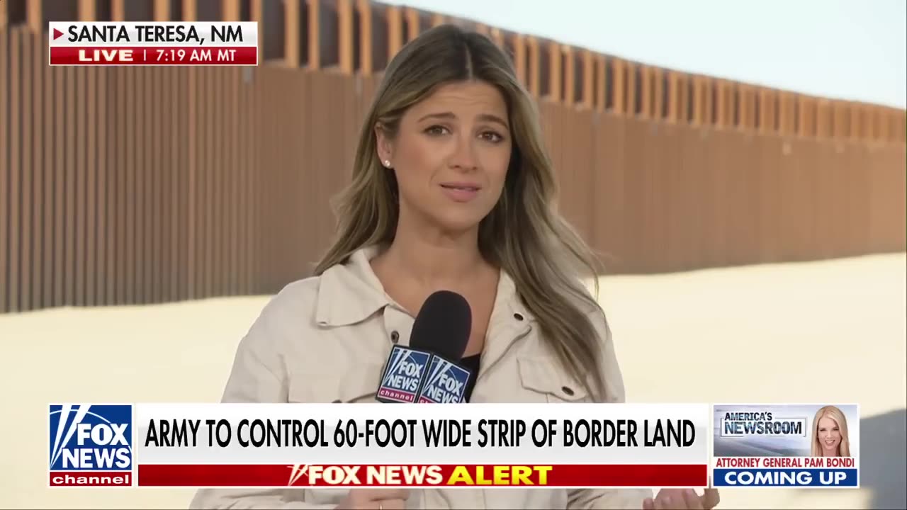 US military takes control of key portion of border land