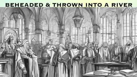 THE POPE WAS DUG UP FROM THE GRAVE TO FACE TRIAL FOR CRIMES HE COMMITTED WHILE ALIVE