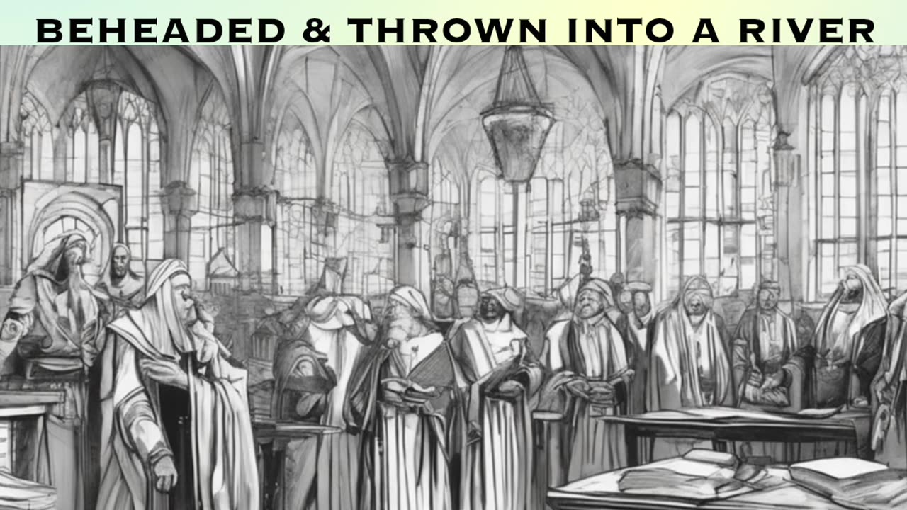 THE POPE WAS DUG UP FROM THE GRAVE TO FACE TRIAL FOR CRIMES HE COMMITTED WHILE ALIVE