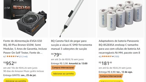 Fonte de Alimentação EVGA 650 BQ, 80 Plus Bronze 650W, Semi