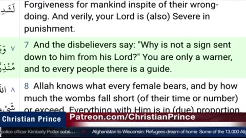 Christian prince So why your stupid prophet keep calling us names