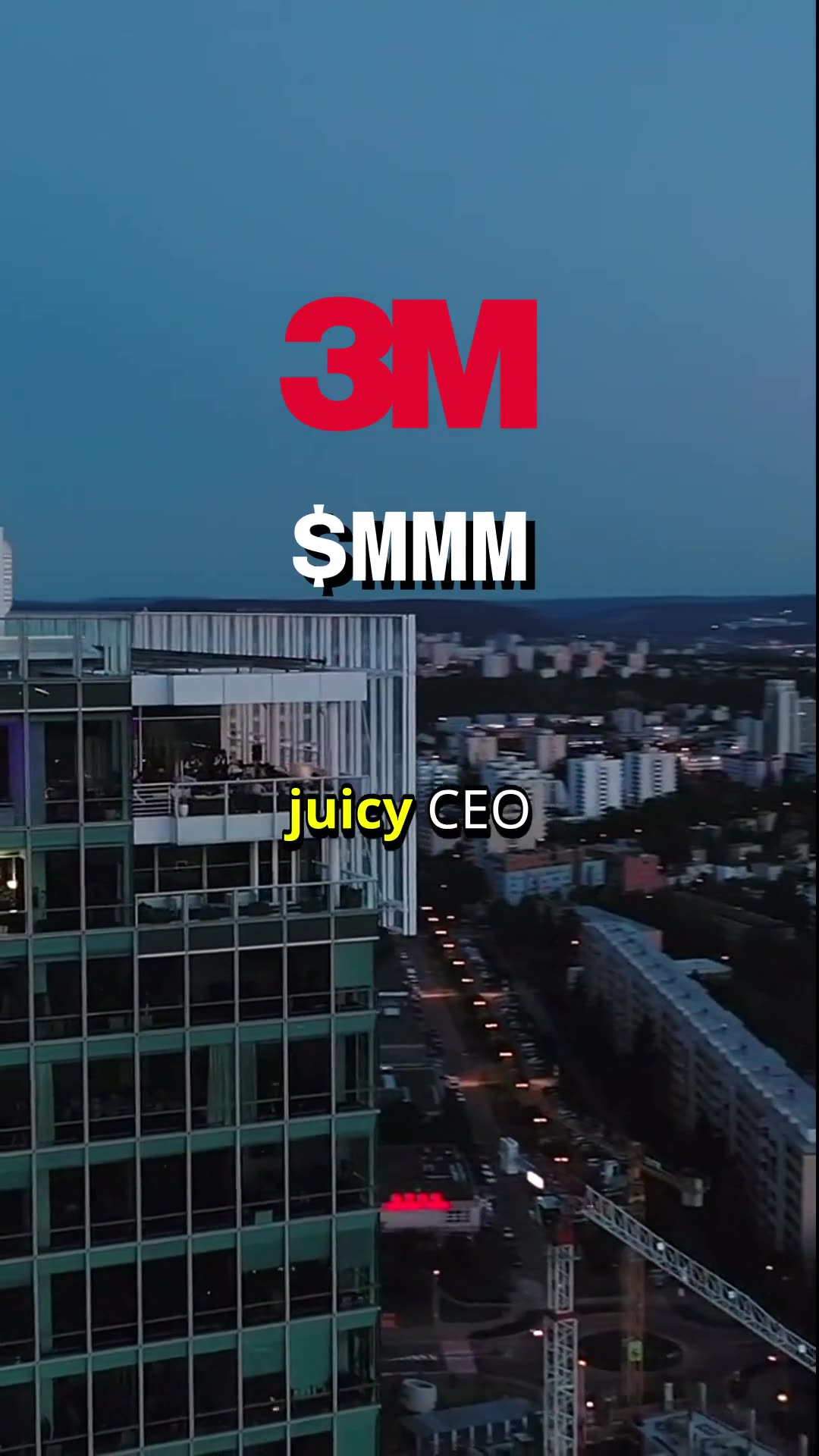 3M Company Stuns with CEO Switch and Innovation $MMM #stonks #investing #genbet