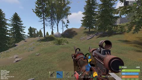 Rust on a Brit's PVE Server - Two guns visual Glitch.mp4