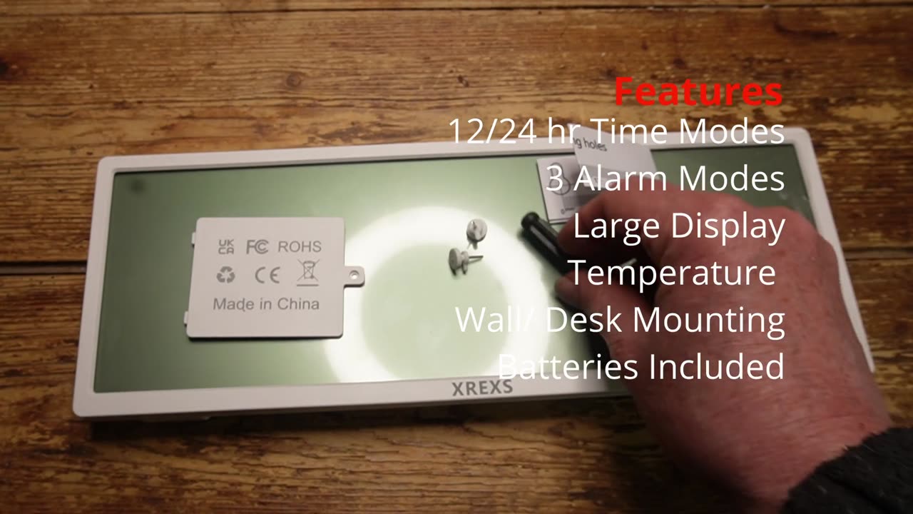XREXS 14.5'' Large Digital Wall Clock