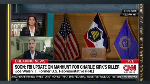 Failed GOP Congressman Turned CNN Leftist Joe Walsh Says He Abhorred Kirk’s Transgender Beliefs