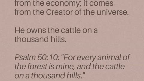 Scarcity vs. Abundance