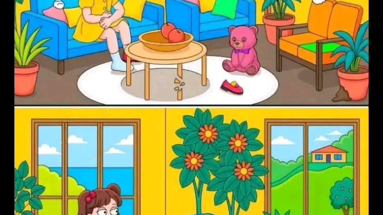 Can you find all differences?#quiz #logicpuzzles #findthedifference #game #puzzle #gaming #gameplay