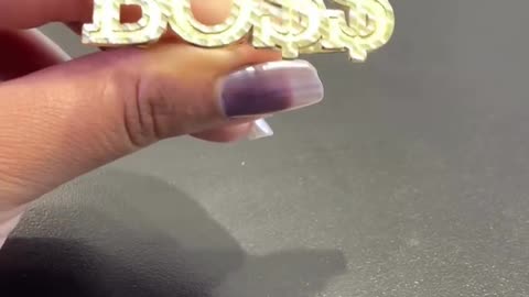 Real 10K Gold 2-Fingers BOSS Ring