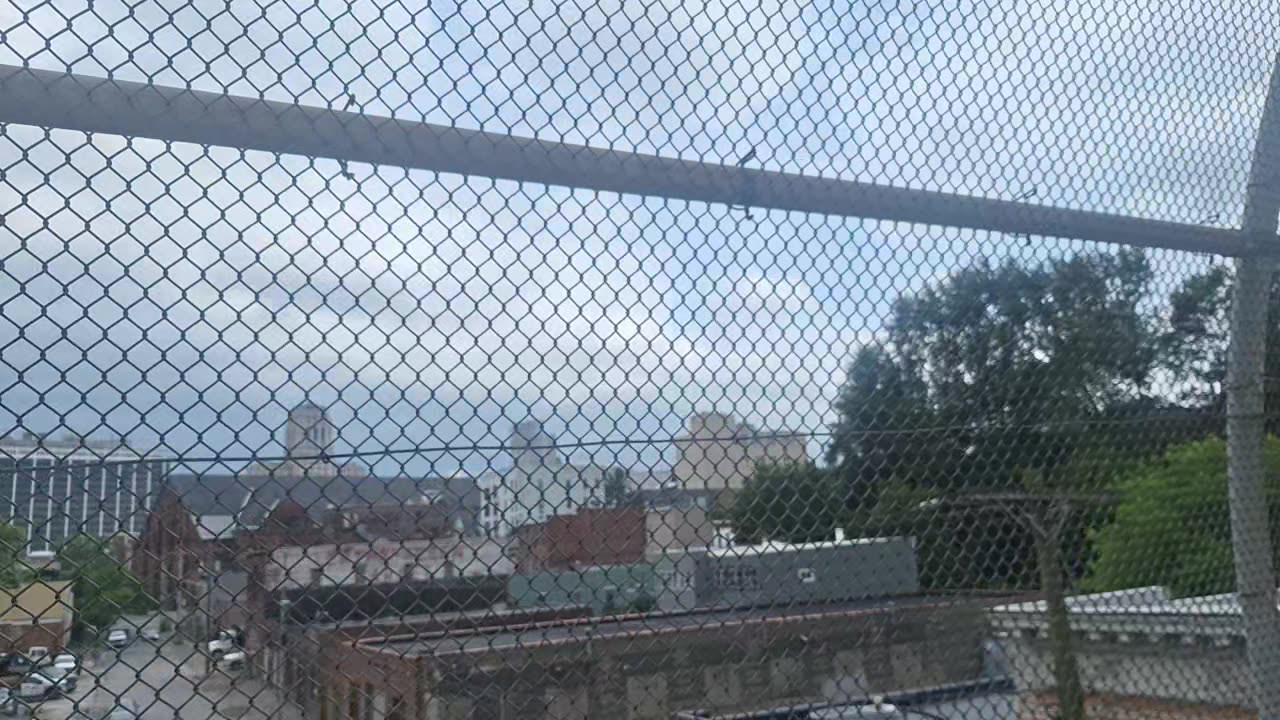 White sunlight and yellow sunlight coming though the "clouds"(fake)