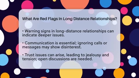 What Are Red Flags In Long Distance Relationships_ - Better Family Relationships