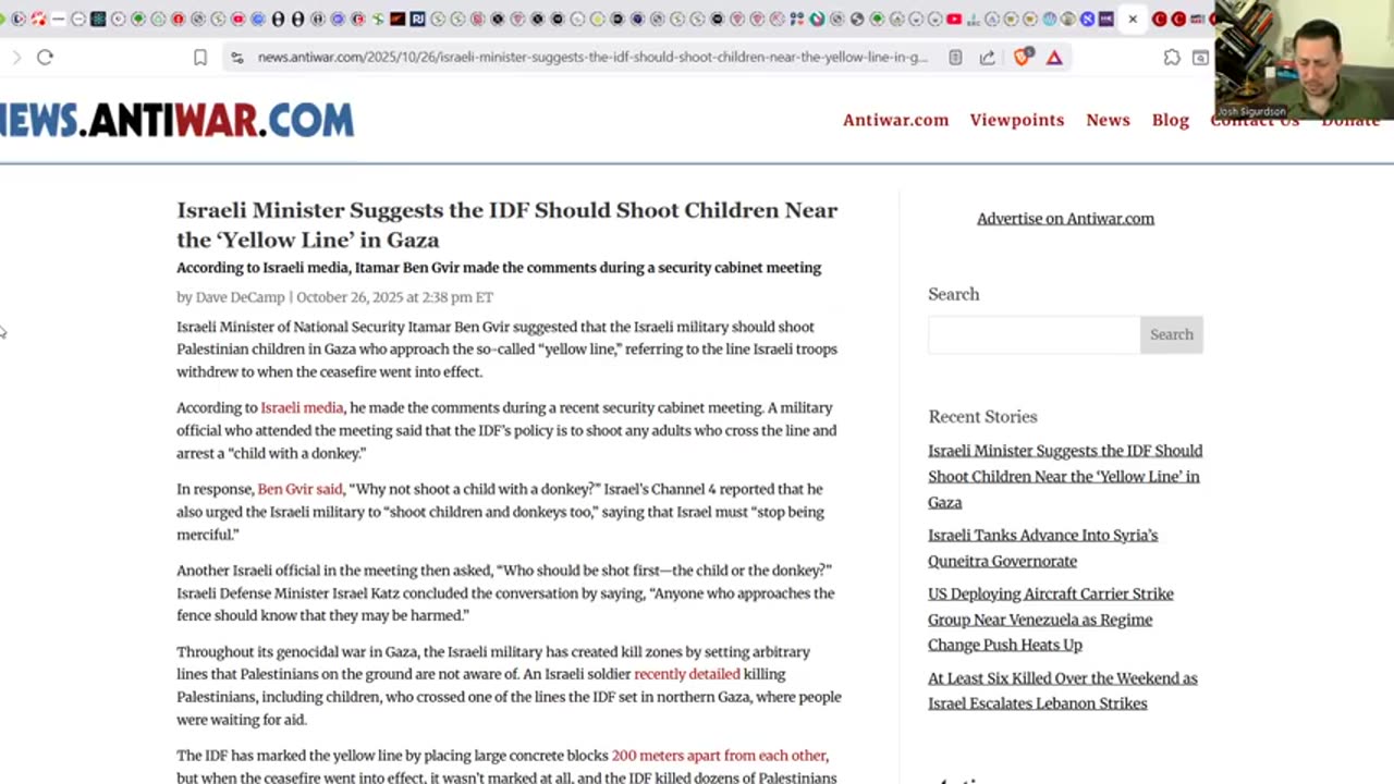 ISRAEL ATTACKS PALESTINE! - Is Peace Deal Over? - Israel Also Orders More Strikes On Syria & Lebanon