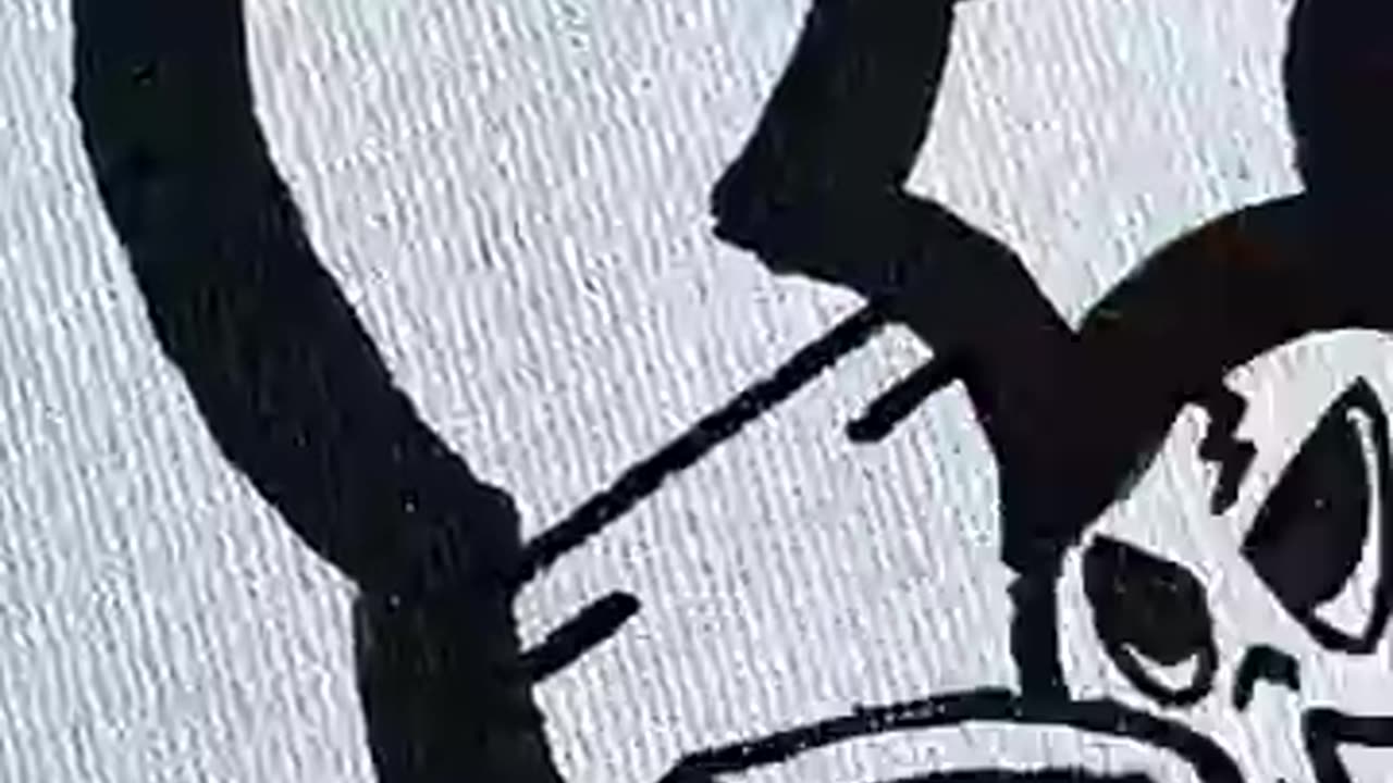 Incredible: Drawing, But with EVERY Marker size… (#shorts)