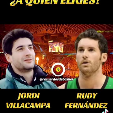 JORDI VILLACAMPA VS RUDY FERNÁNDEZ