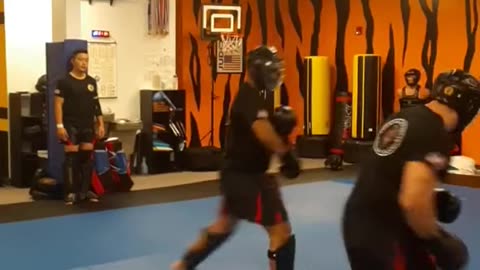 Kickboxing Sparring