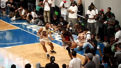 A9E KYRIE IRVING BREAKS ANKLES AND GOES OFF WITH BONES HYLAND! INSANE PERFORMANCE!