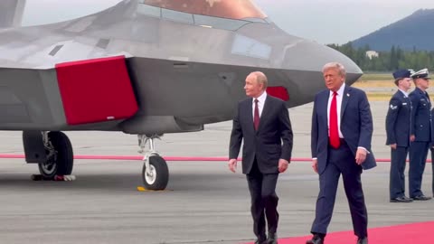 Happening Now!! Trump and Putin In Alaska - The Meeting of the Minds... 🍿🍿🍿