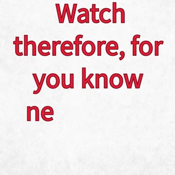 "Be Watchful: The Call to Readiness" mat 25:13#shorts #shortvideo #youtubeshorts #youtube #ytshorts