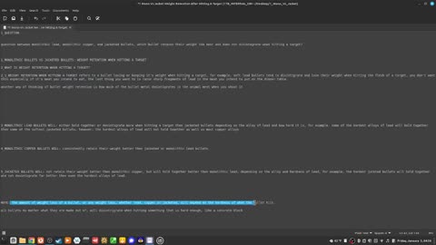 80_Mono Vs Jacket Weight Retention After Hitting A Target