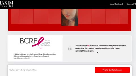 Vote for me - it's my 2nd year competing in CoverGirl Maxim!