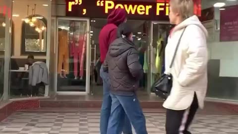 A social test prank to see whether citizens care about each other or not