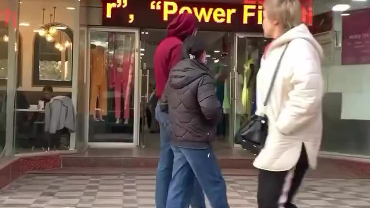 A social test prank to see whether citizens care about each other or not