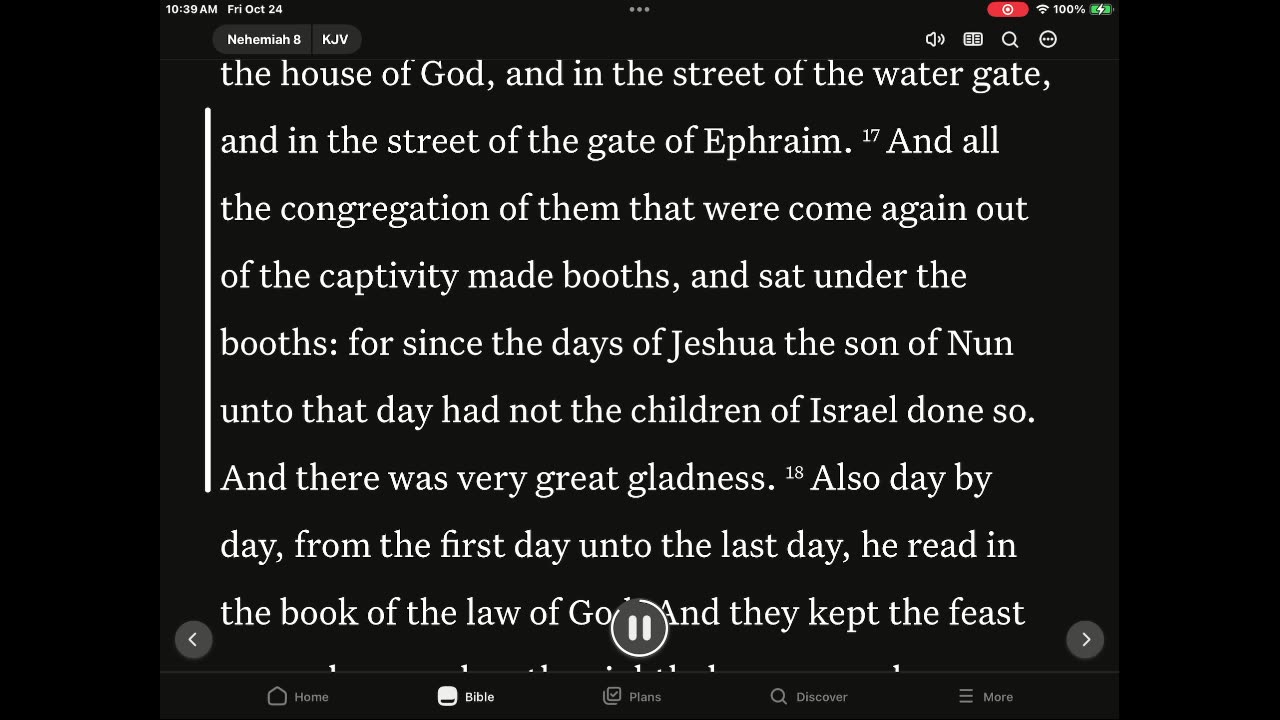 Nehemiah & Ester complete Words and Auto read.