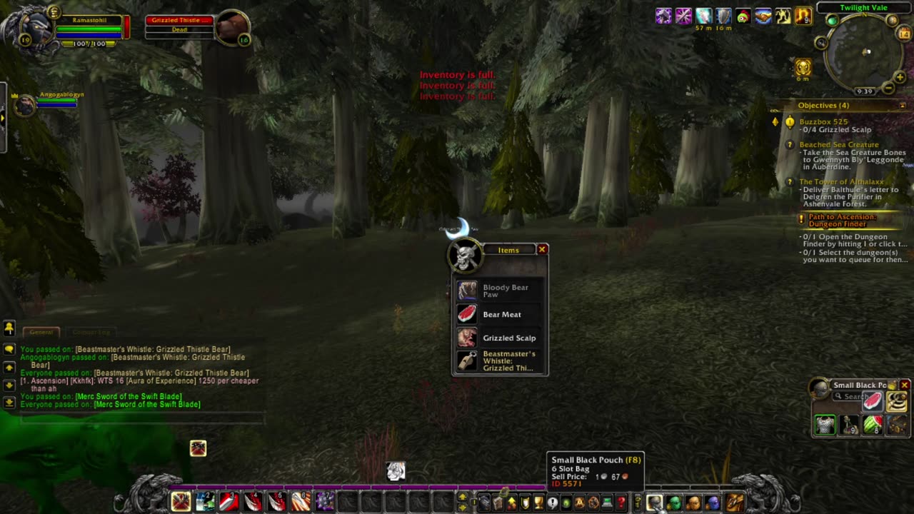 yo all playing WoW Ascension a new character new adventure for Ramas part3