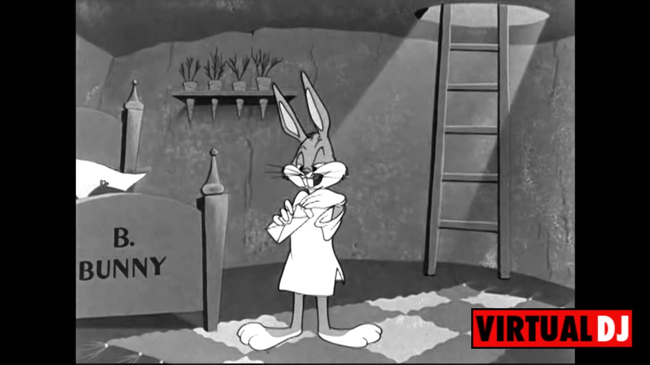 Bugs Bunny - Forward March Hare (Black & White) (1953)