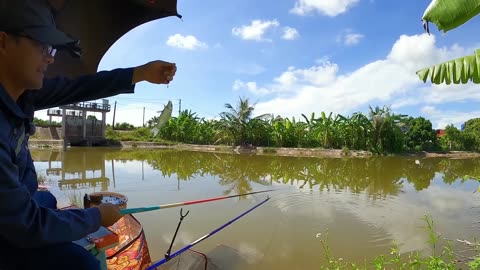Zander Spin Casting in River Deep Pools