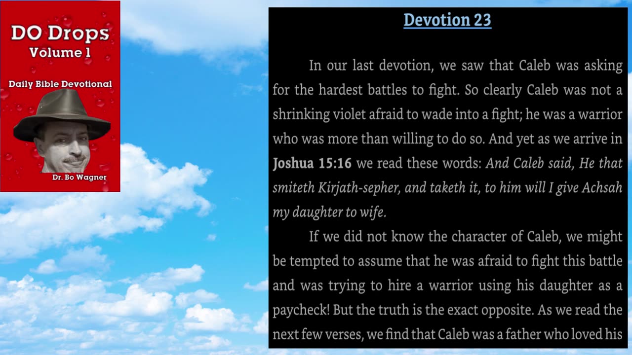 Do Drops Volume 1 Devotion 23